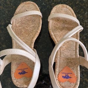 Rocket Dog cork wedge heels